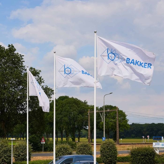 12 meter polyester conische vlaggenmast