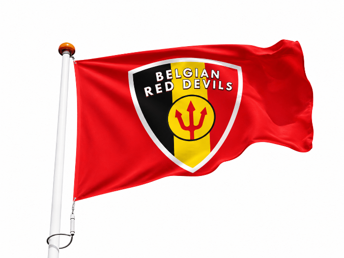 Vlag Belgian Red Devils