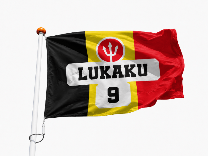 Vlag Belgische speler