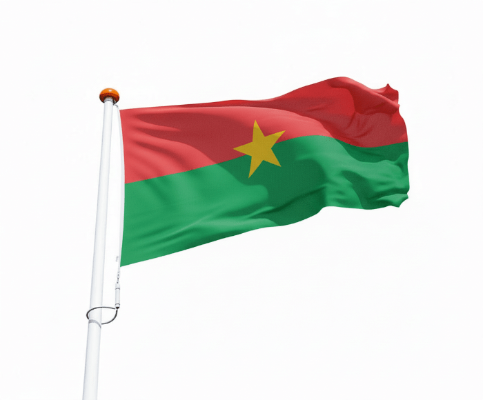 Vlag Burkina Faso