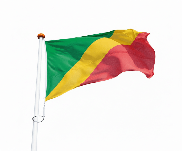 Vlag Congo-Brazzaville