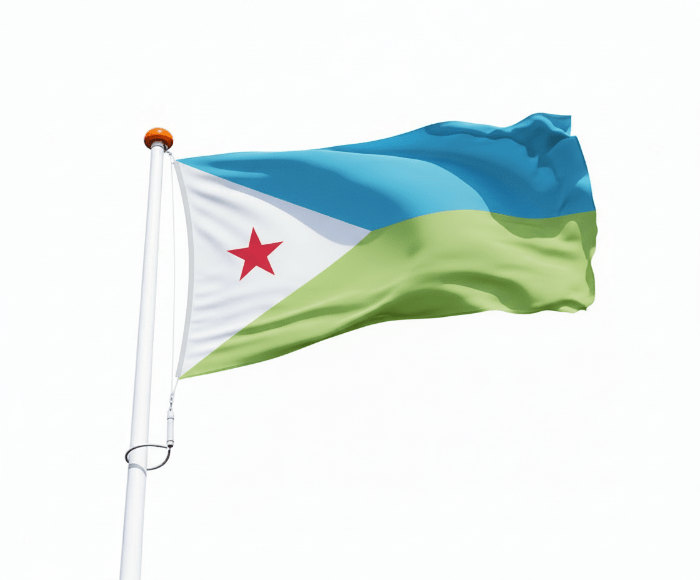 Vlag Djibouti