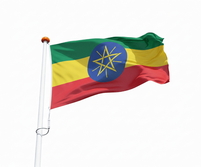 Vlag Ethiopië