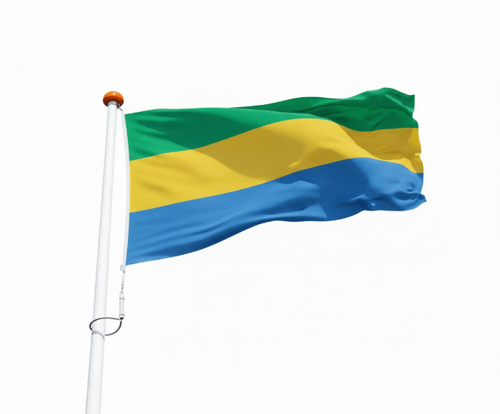 Vlag Gabon