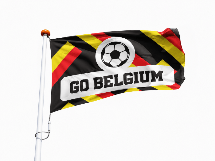 Vlag Go Belgium Modern