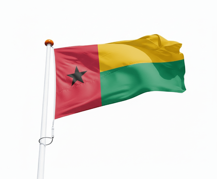 Vlag Guinee-Bissau