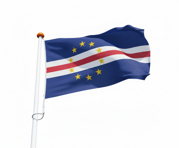 Vlag Kaapverdië