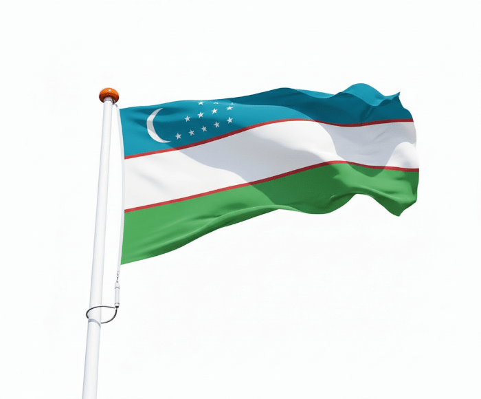Vlag Oezbekistan