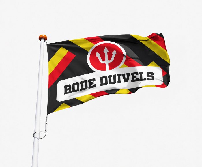 Vlag Rode Duivels 