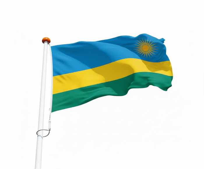 Vlag Rwanda