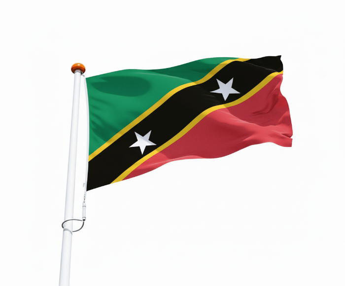 Vlag Saint Kitts en Nevis